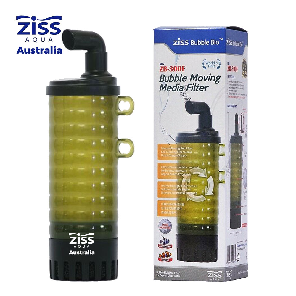 Ziss Aqua Aquarium Fish Bubble Bio Media Filter ZB-300F (Large)
